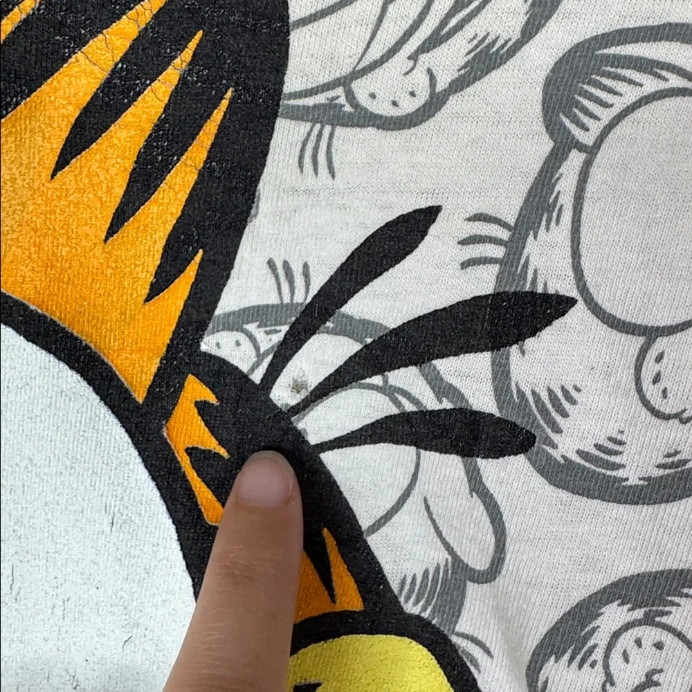 Vintage Garfield Cat AOP Tshirt Sun Tag XL - Picture 8 of 15